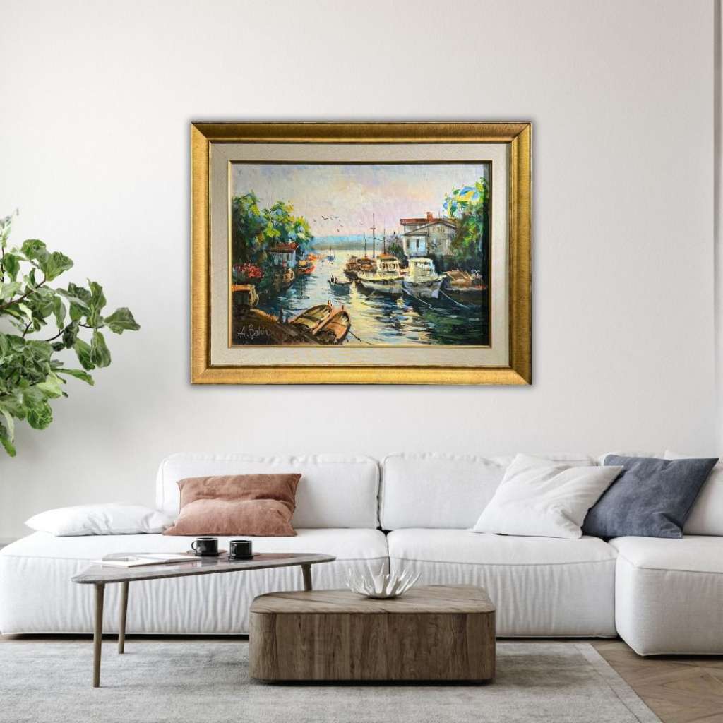 Sandalların Öyküsü Yağlı Boya Tablo